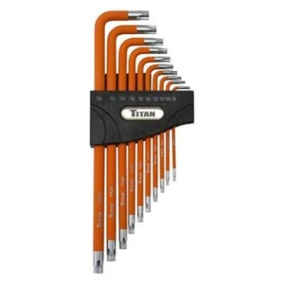 Titan 12734 Tamper Resistant (Security Pentalope) 5-Lobe Key Set (10 Piece Set) - Image 1 of 4