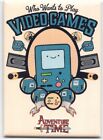 Adventure Time Animated TV Series BMO Video Games Image Refrigerator Magnet NEW