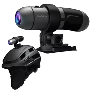 Dual lens 2K HD Motorcycle Action Camera IP66 Waterproof WiFi APP Helmet Camera - Picture 1 of 11