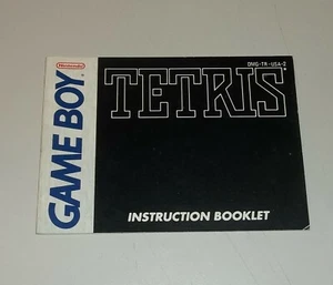 Nintendo Game Boy Anleitung / Instruction Booklet - Tetris - ohne Spiel - Bild 1 von 1