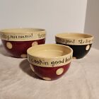Certified International Family Table Mixing Bowl Set Discontinued