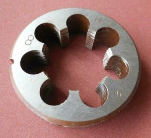 1 Stück Metrisch Rechtshand Schneideisen M30X1,0 mm Schneideisen Gewindeschneidwerkzeuge M30 x 1 mm Steigung - Bild 1 von 2