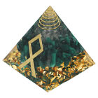 Crystal Orgen Energy Ornament Office Black Decorations Pyramid Egypt