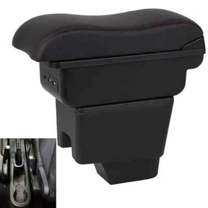 Armrest Box For Renault Kaptur 2014-2018 Console Center Storage Box Arm Rest USB - Foto 1 di 11