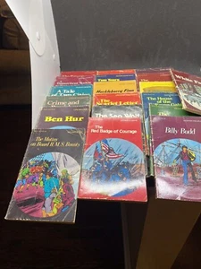 Lot of 19 Pocket Classics “Classics”  Comic Books Academic Industries 1984 Used - Picture 1 of 10
