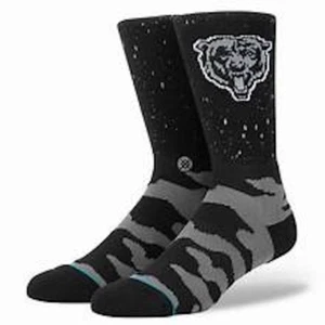 Stance Men's Bears Reflective Crew Height Mid Cushion Socks Size Large 9-13 New - Picture 1 of 4
