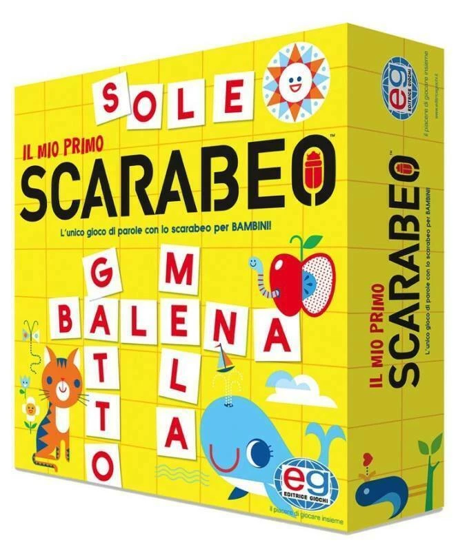 Il Mio Primo Scarabeo Gioco Da Tavola 2- 4 Giocatori - Immagine 1 di 1