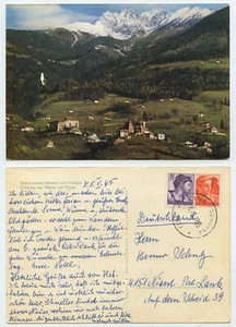 54011 - Schenna bei Meran mit Ifinger - Ansichtskarte, gelaufen 6.5.1965 - Picture 1 of 1