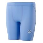 Skins Series 1 Youth Compression Half Tights Sky Blue  Great Bargain