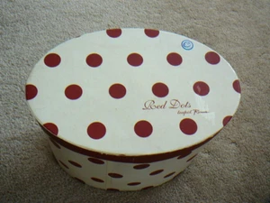 Rosanna Red Polka Dots Tea Pot - Excellent in Original Oval Box - Picture 1 of 7