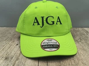American Junior Golf Association AJGA Hat Lime Green Small fit adjustable - Picture 1 of 7