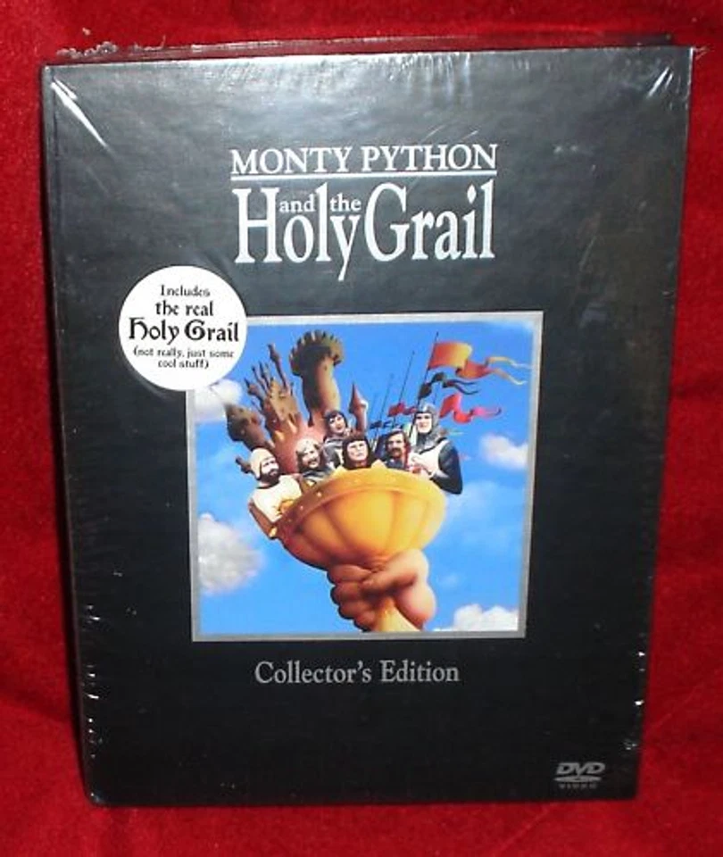 MONTY PYTHON AND THE HOLY GRAIL DVD BOX SET,NEW.RARE AND OUT OF PRINT, FUNNY! - Image 1 of 1
