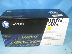 GENUINE HP 507A CE402A YELLOW TONER CARTRIDGE - NEW - FREE SHIPPING - Picture 1 of 1