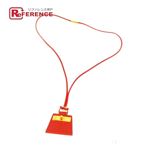 HERMÈS Hermes Accessori Moda Mont Petit Kelly Pm Collana Swift Donna Cuybre Bro