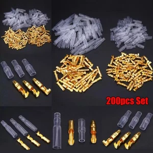 200 Stck. 3,9 mm Stecker Buchse Elektrokabel Drahtverbinder Buchse - Classic Ter - Afbeelding 1 van 12