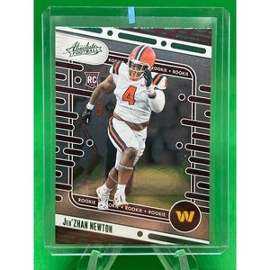 Panini Absolute #136 Jer'Zhan Newton 2024 lámina verde radiocontrol Washington Commanders - Imagen 1 de 2