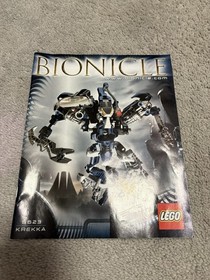 LEGO Set 8623 Instruction Manual 2004 Bionicle: Krekka - Manual ONLY
