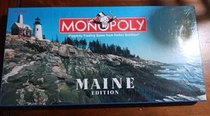 Vintage Monopoly Game Maine Edition 1999 Game Board Hasbro USAopoly New Sealed - Picture 1 of 6
