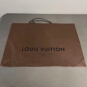 Louis Vuitton leere braune große Tasche Geschenktasche 27x19" - Bild 1 von 11