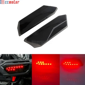 Pair LED Tail Lights Smoke Lens For Polaris RZR 1000 900 XP 4 Turbo 2014-2016 - Imagen 1 de 9