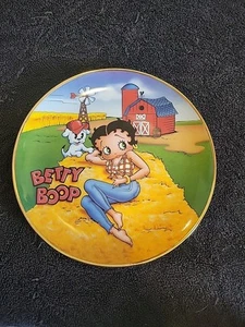 Betty Boop "Barnyard Beauty" Danbury Mint Co. Placa Nº B7413 - Imagen 1 de 3