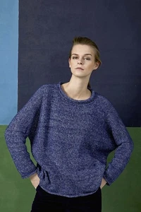Lang Yarns ANGELINA Strickanleitung Pullover als download PTO 005 - Bild 1 von 2