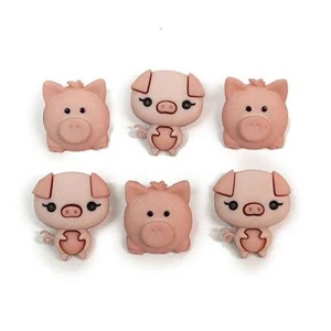 Dress It Up Buttons - Pig Pen 10415 - Picture 1 of 2