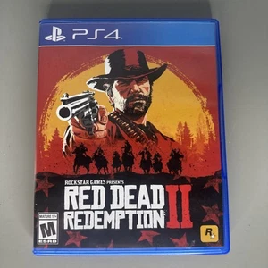 Red Dead Redemption 2 (Sony PlayStation 4, 2018) PS4 w/Map No Manual Untested - Picture 1 of 4