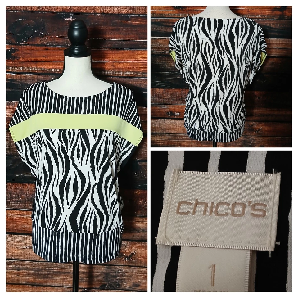 Top Chicos Talla 1 EE. UU. M Negro Estilo Caftán Túnica Elastizada Medios Mixtos Retro  Foto 1 de 4