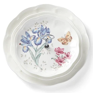 Lenox Butterfly Meadow 3-Tiered Server - Picture 1 of 2