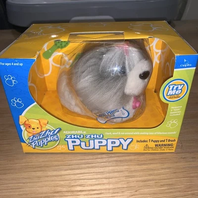 Zhu Zhu Puppy Miss Priss Puppy (2010) Cepia Plush Toy New - image 1 of 4