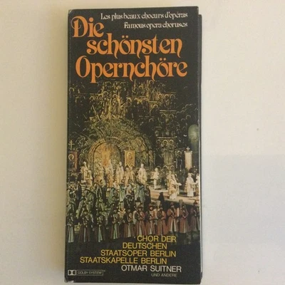Die schönsten Opernchöre - 3 x Tape MC - Bild 1 von 3