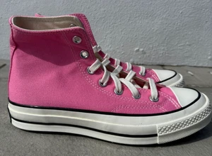 Converse Unisex Chuck Taylor 70 Hi, Pink/Egret/Black ,Size 6 Men/8 Women - Picture 1 of 5