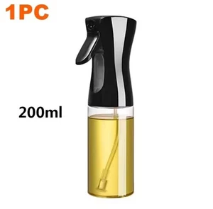 Olive Oil Spray Bottle black 200ml Cooking Mister Sprayer BBQ Air Fryer Kitchen - Picture 1 of 2