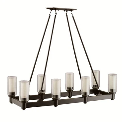 Kichler Lighting 2943 OZ Circolo Island Light bronce antiguo Foto 1 de 2