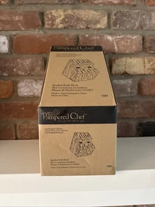 Bloque de cuchillos de chef mimados TOTALMENTE NUEVO en caja, 16 ranuras #1081 - Imagen 1 de 5