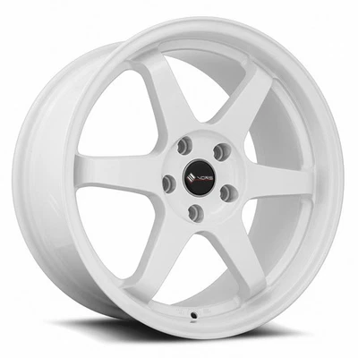 18x8,5 Vor TR37 5x112 blanco (4 ruedas) se adapta a Audi A4 S4 A5 S5 A6 Q3 Q5 RS5 RS6 VW Foto 1 de 4