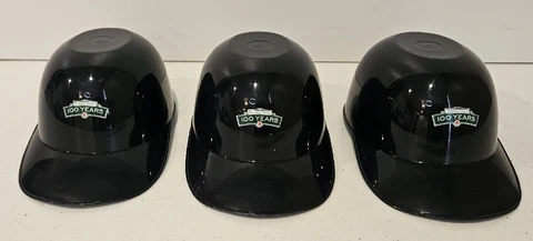 BOSTON RED SOX Fenway Park 100 Years Baseball MLB Ice Cream Mini Helmet lot of 3 Cover