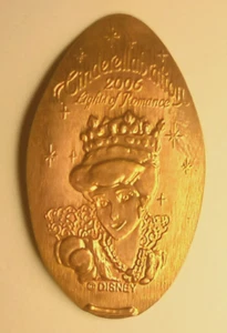 CINDERELLABRATION 2006 Elongated Souvenir Medal ~ TDL0615 / Tokyo Disneyland - Bild 1 von 1