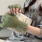 Thicken Glove Bracers Knitted Wool Hand Warmer  Exquisite Gift