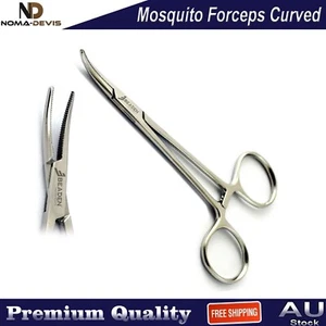 Surgical Mosquito Forceps Curved Artery Clamp Hemostat Dental Lab Instruments CE - Picture 1 of 4
