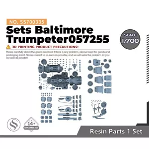 Juegos de actualización de modelo SSMODEL 335 1/700 Baltimore Trumpeter05725 Segunda Guerra Mundial - Imagen 1 de 16