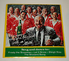 Album promotionnel vintage Mitch Miller chantant musique de Noël 1966 soda frais neuf