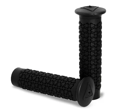 AME BMX Bike Grips Best Round Flangeless Black Bicycle GT PERFORMER HARO