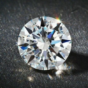Solitario de corte redondo real cultivado en laboratorio certificado IGI CVD Diamond D VS1 1,10 quilates - Imagen 1 de 4