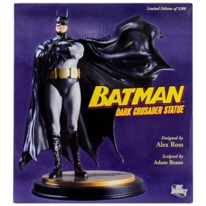 BATMAN~DARK CRUSADER~FULL SIZE~STATUE~LE 3200~ALEX ROSS~DC DIRECT~MIB - Picture 1 of 8