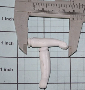 Antique bisque doll arms for leather cloth shoulder-head doll  size see photos - Picture 1 of 3