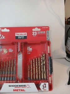 Milwaukee Shockwave 48-89-4631 Titan Bohrer Set - Rot (23er Pack) - Bild 1 von 7