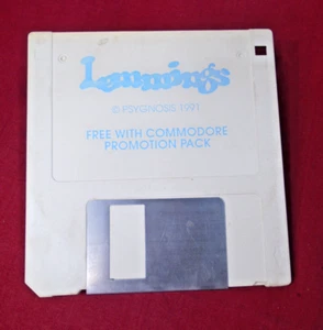 Lemmings Game 3.5" on Amiga by Psygnosis 1991 - Untested - Picture 1 of 1