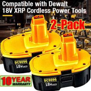2pack For Dewalt DC9096-2 18 Volt 18V Battery NiMH DC759 DC970 Drill replacement - Picture 1 of 13